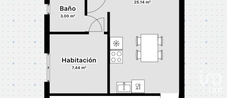 Edificio 2 habitaciones de 70 m² en La Virgen de la Vega (44431)