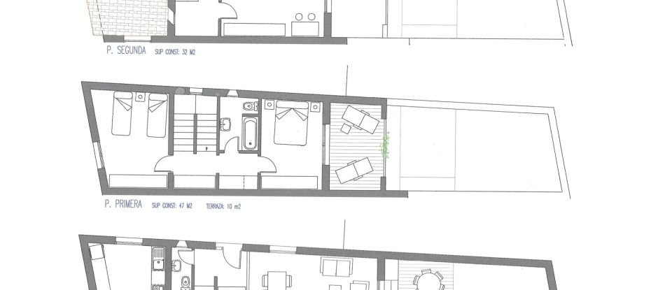 Casa 2 habitacions de 210 m² a Nucleo Benirrama (03788)