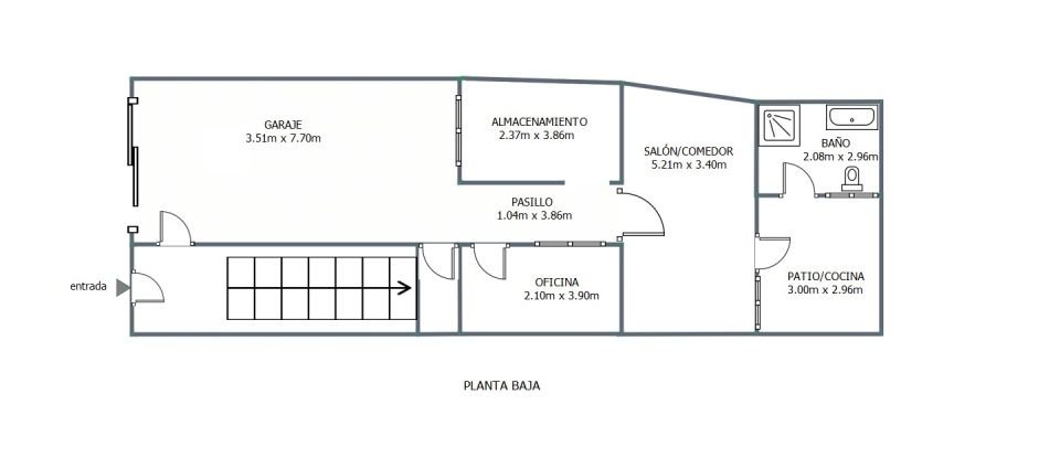 Casa 3 habitacions de 245 m² a Betxí (12549)