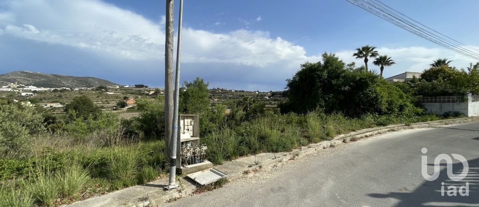 Terreno de 700 m² en El/Benitachell Poble Nou de Benitatxell (03726)