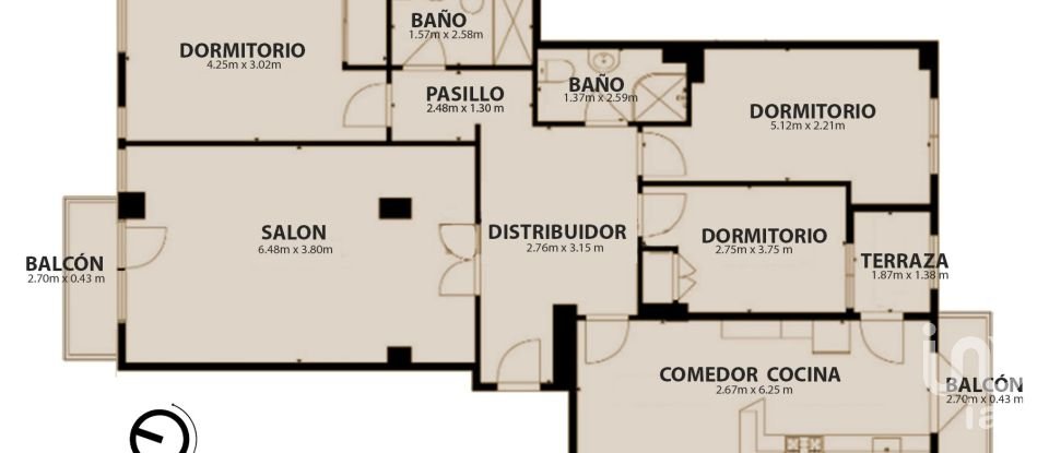 Apartment 3 bedrooms of 134 m² in Torrejón de Ardoz (28850)