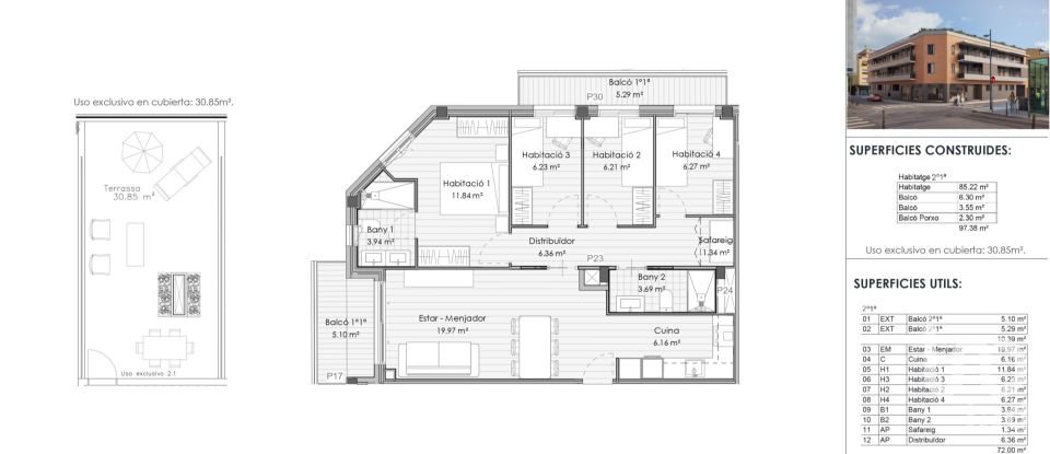 Apartment 4 bedrooms of 86 m² in Cerdanyola del Vallès (08290)