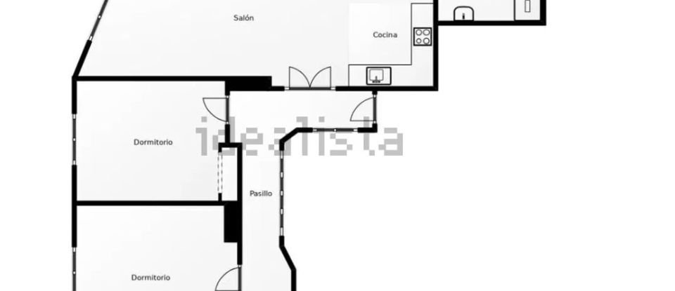 Piso 2 habitaciones de 98 m² en Cádiz (11004)