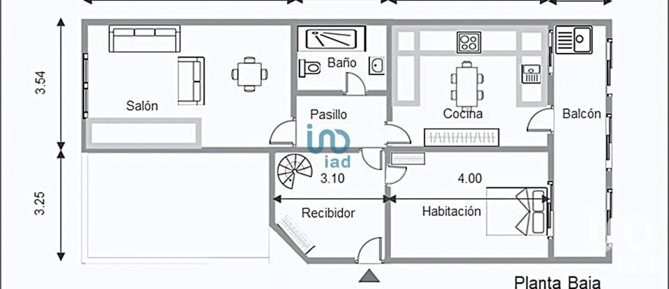 Dúplex 4 habitaciones de 125 m² en Rubí (08191)