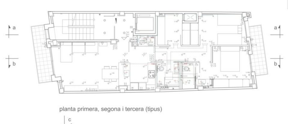 Apartment 3 bedrooms of 76 m² in Badalona (08917)