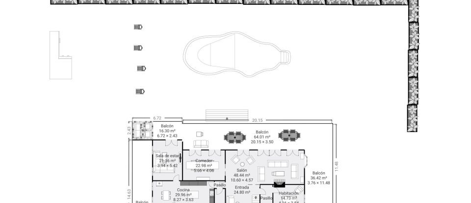 Casa 6 habitaciones de 724 m² en Xabia/Javea (03730)