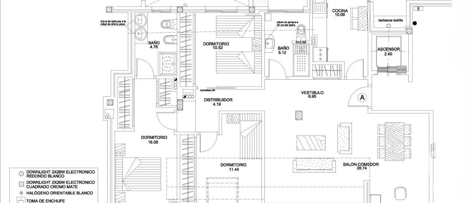 Piso 3 habitaciones de 105 m² en Pontevedra (36003)