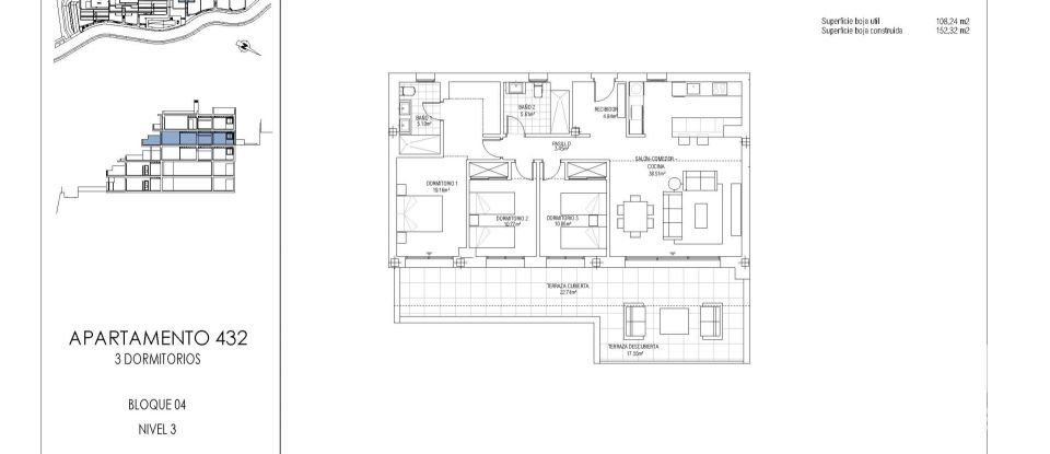 Piso 2 habitaciones de 111 m² en Casares (29690)