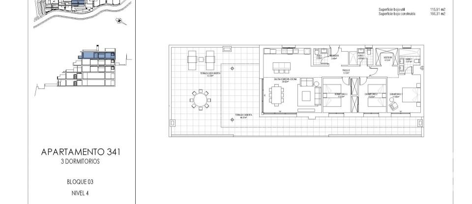 Appartement 2 chambres de 241 m² à Casares (29690)