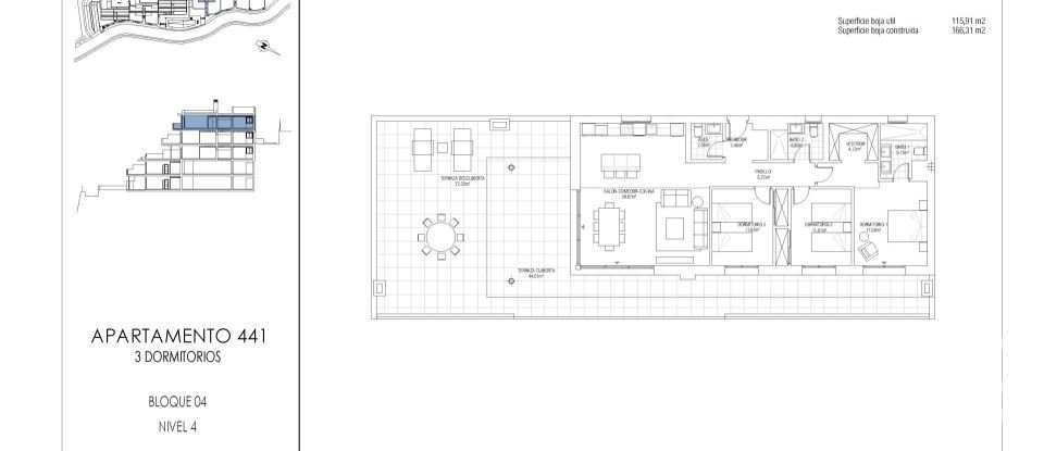 Appartement 2 chambres de 241 m² à Casares (29690)