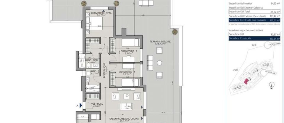 Apartment 2 bedrooms of 95 m² in La Línea de la Concepción (11300)