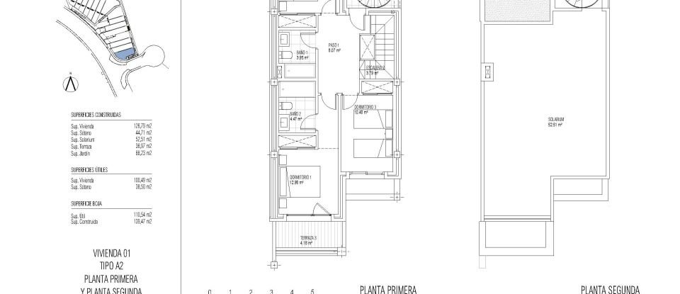 Gîte 3 chambres de 123 m² à Manilva (29691)