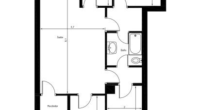 Pis 3 habitacions de 98 m² a Barcelona (08028)