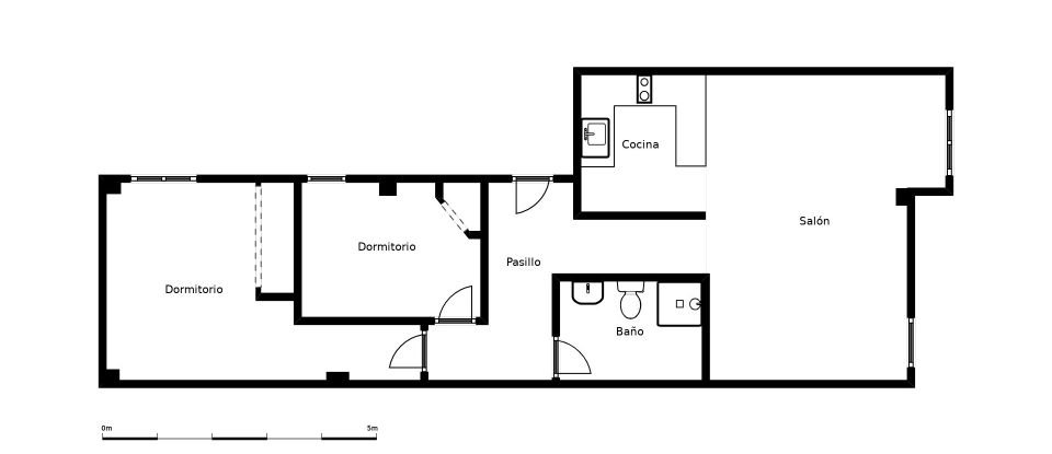 Piso 2 habitaciones de 54 m² en Conil de la Frontera (11140)