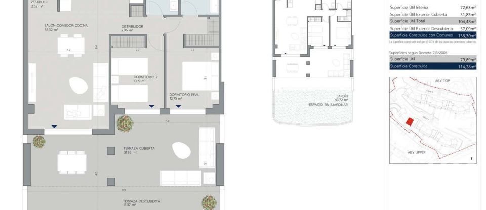 Pis 3 habitacions de 124 m² a Bahia Dorada (29693)