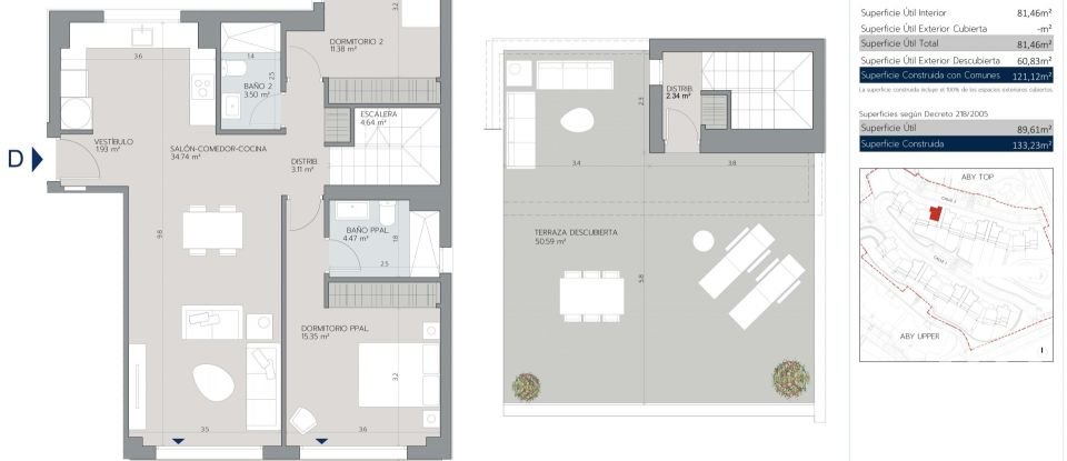 Pis 3 habitacions de 124 m² a Bahia Dorada (29693)