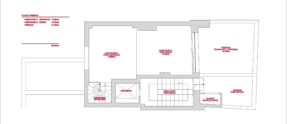 Appartement 2 chambres de 108 m² à Reus (43205)