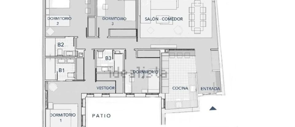 Pis 4 habitacions de 130 m² a Madrid (28003)