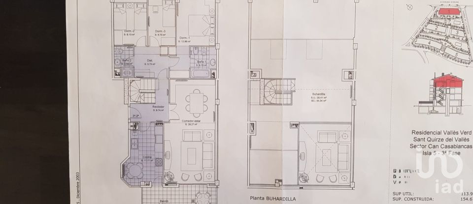 Piso 4 habitaciones de 155 m² en Sant Quirze del Vallès (08192)