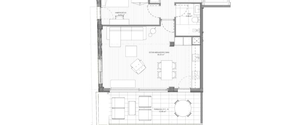 Apartment 3 bedrooms of 92 m² in Cerdanyola del Vallès (08290)