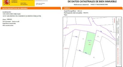 Terreny de 1.002 m² a San Andrés del Rabanedo (24010)